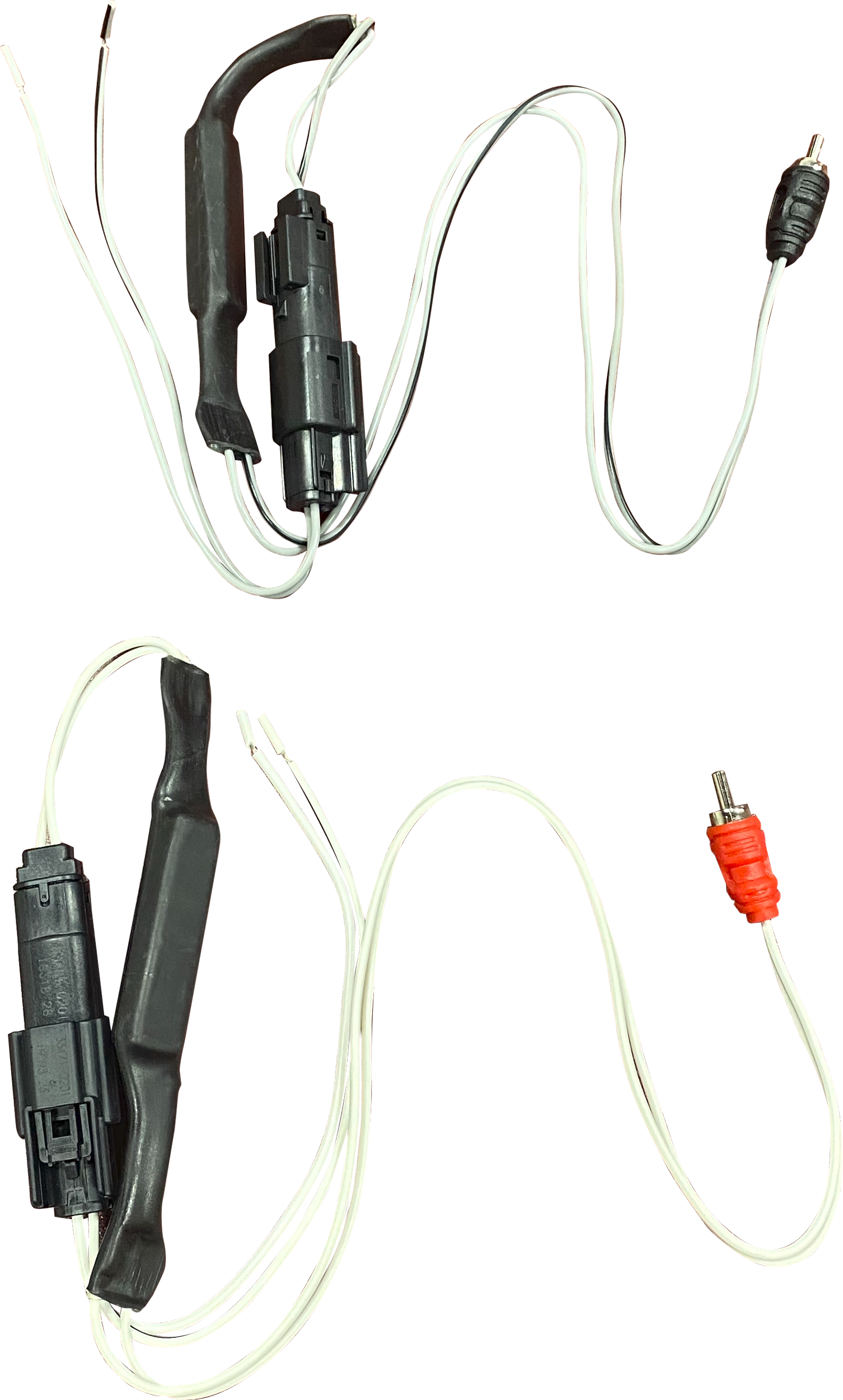 2 Ch Line Output Rca Harness Kit For Harley