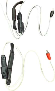 2 Ch Line Output Rca Harness Kit For Harley