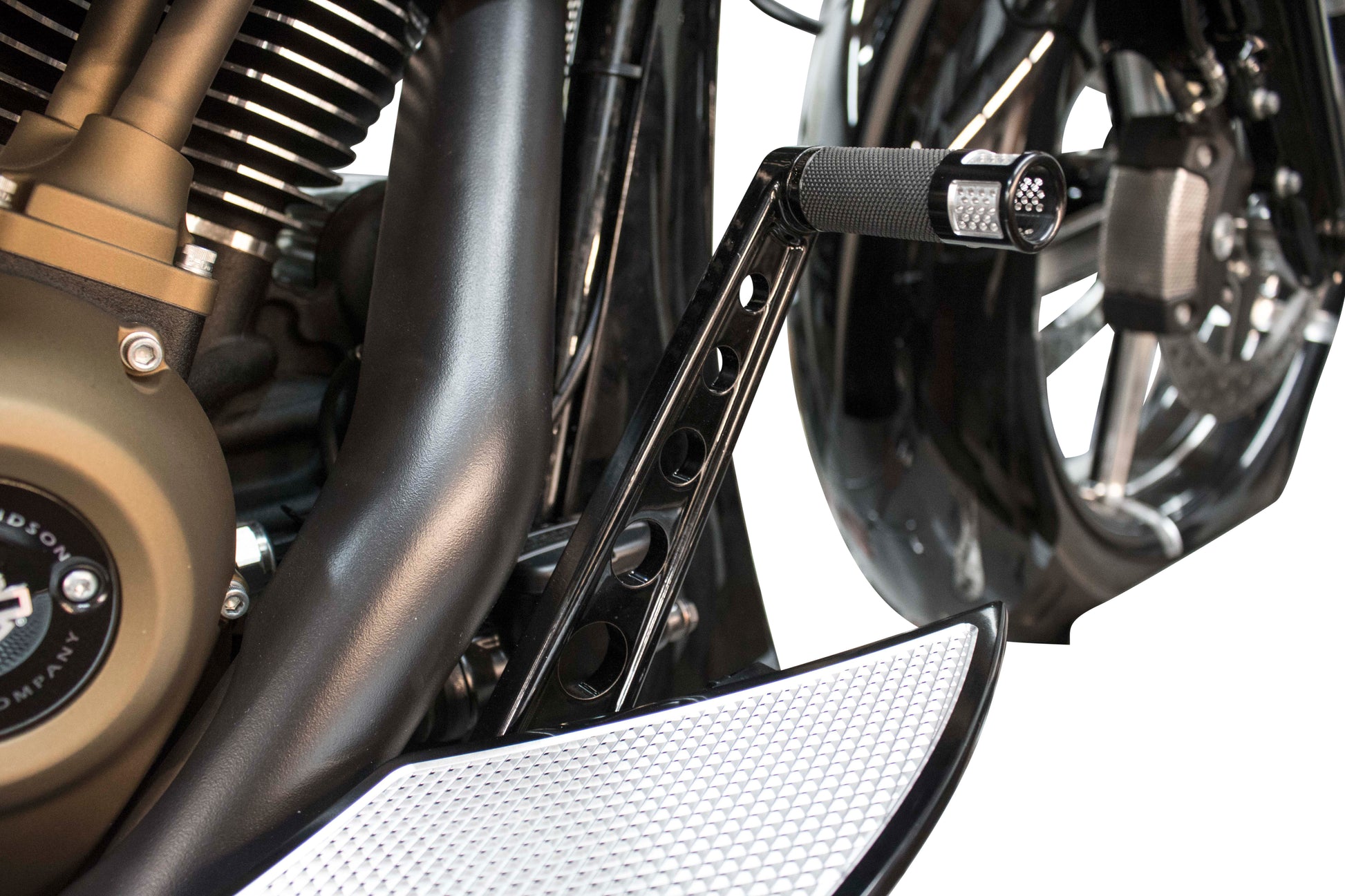 Brake Lever I Beam Black `14 Up Flh/T