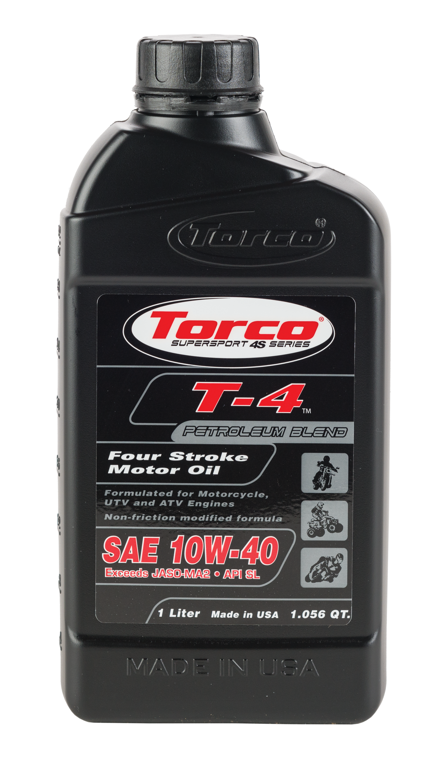T 4 Motor Oil 4t 10w40 1l
