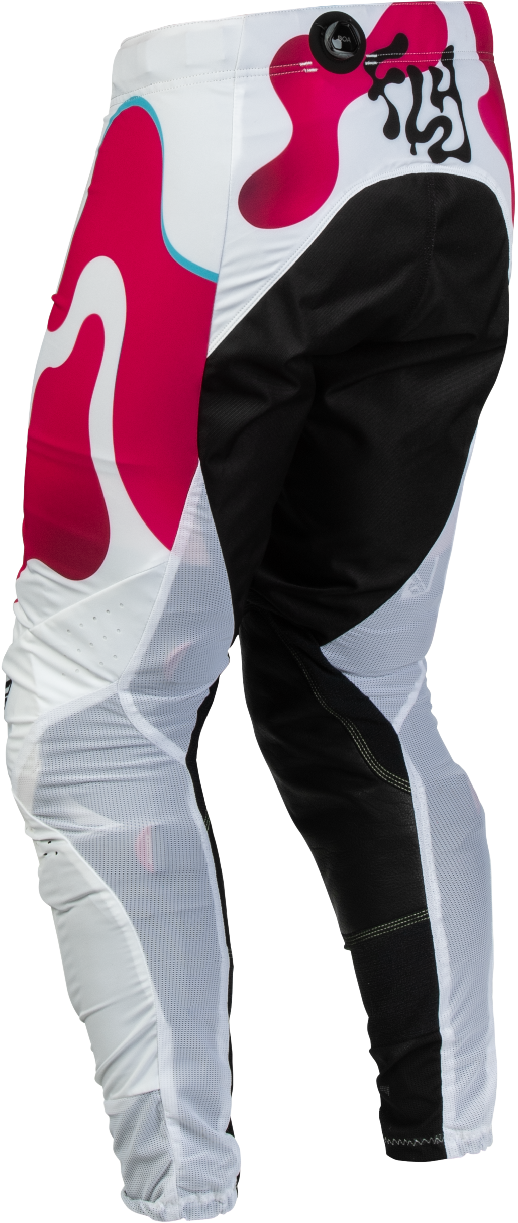 Lite Vibe Pants White/Pink/Blue Sz 28