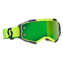 Fury Goggle Blue/Yellow Green Chrome Works Lens