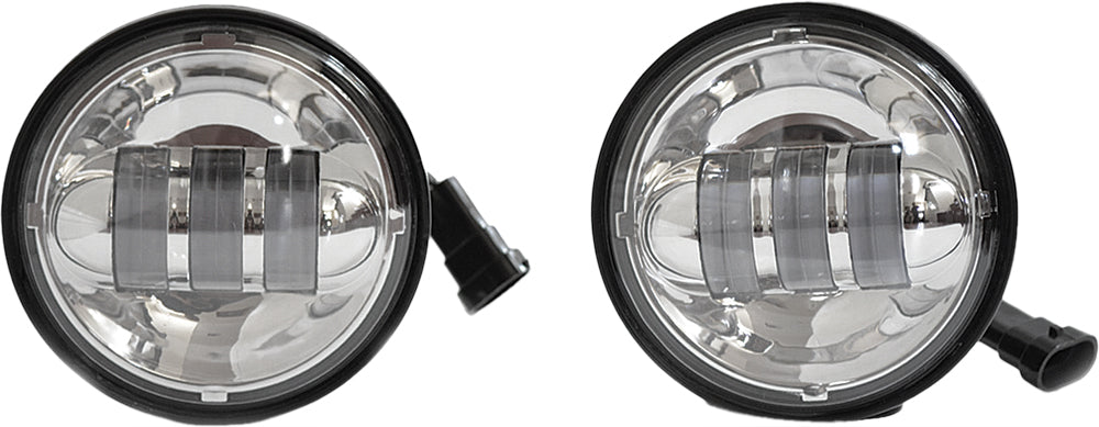 4.5" Led Passing Lamps Chrome High Definition