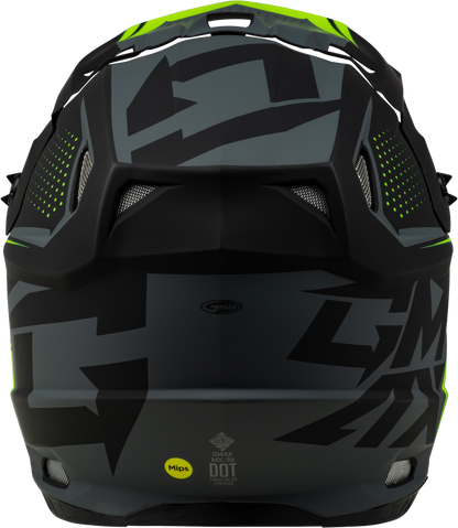 Mx 96 502 Helmet Matte Grey/Hi Viz Xl