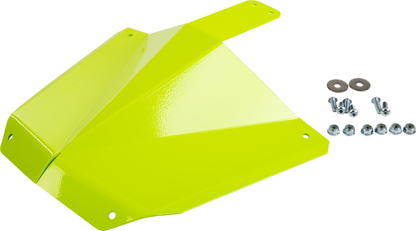 Skid Plate Manta Green For Gen5 Front Bumper S/M