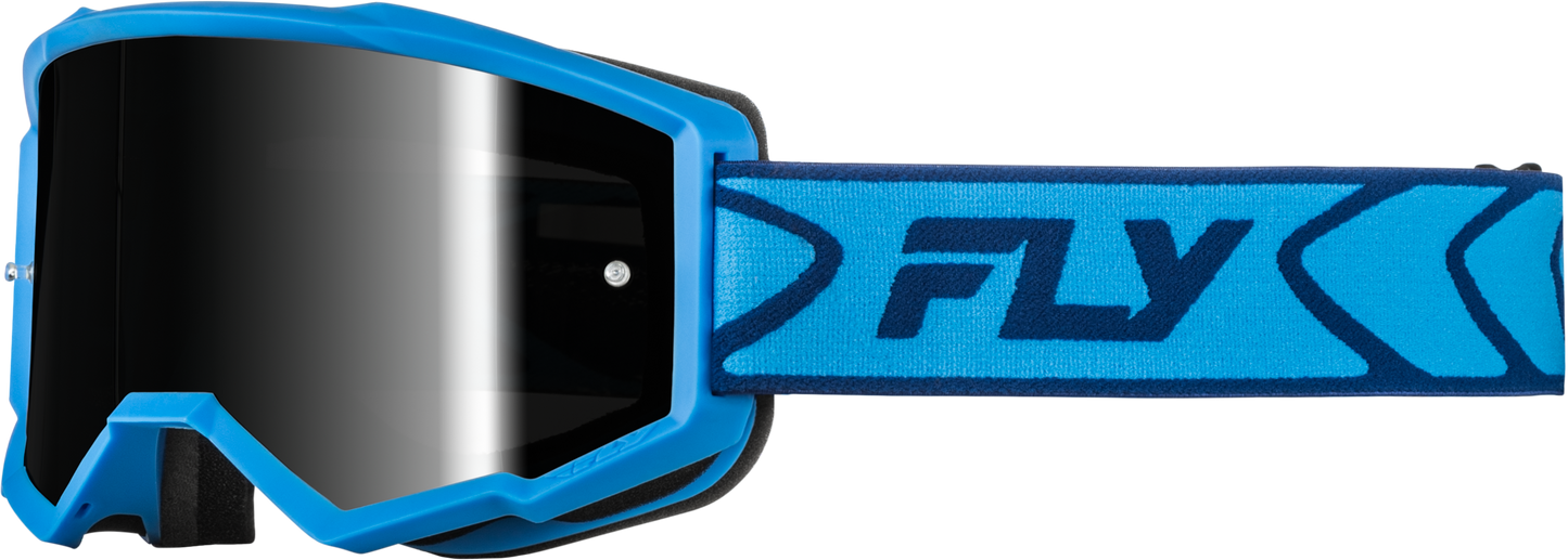 Zone Goggle Blue/Navy W/ Black Mirror/Smoke Lens