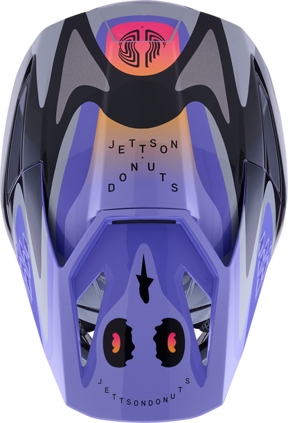 Jettson Sm3 Youth Helmet Gry/Purp/Blk Glossy Ys