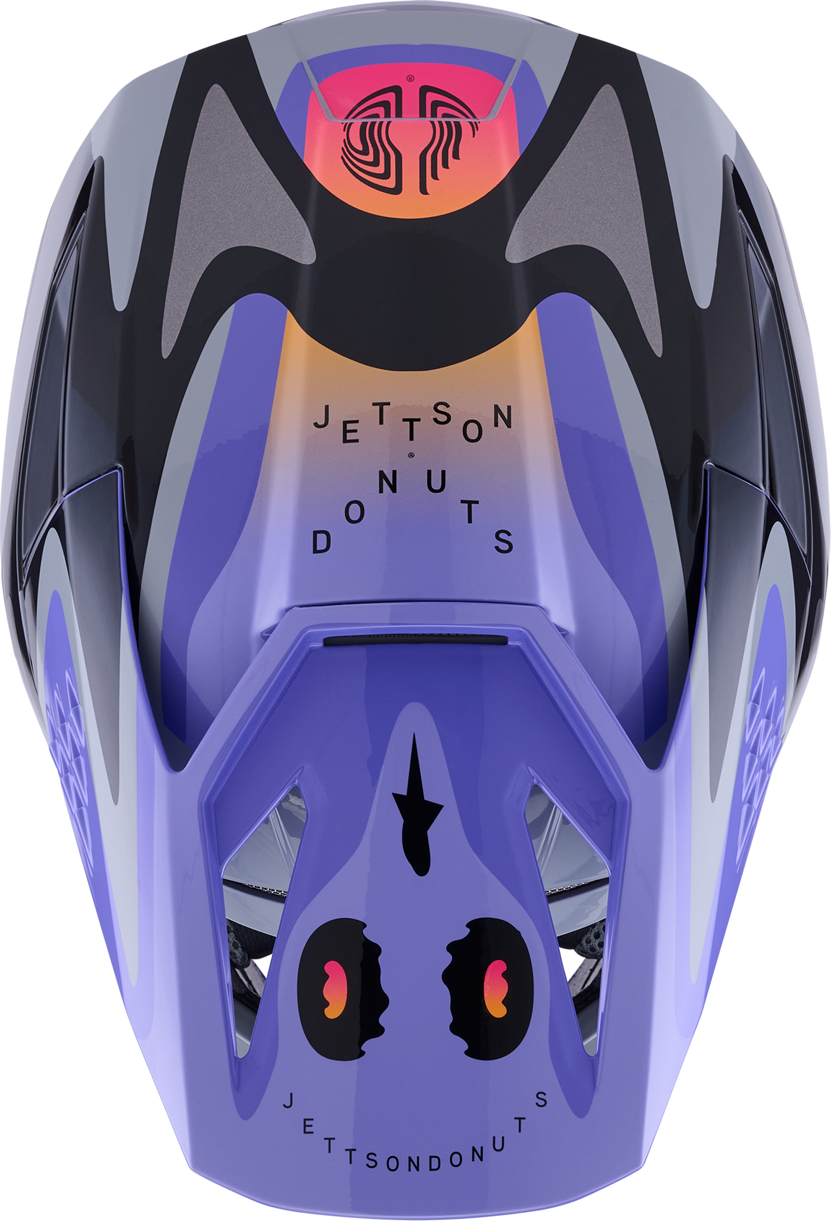 Jettson Sm3 Helmet Gry/Purp/Blk Glossy 2x