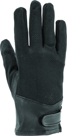 Kuryakyn Leather By River Road Pecos Leather Mesh Gloves Black - 2XL