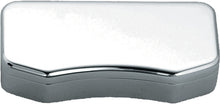 Hiddn Hrdwre Top Clamp Smooth Chrome