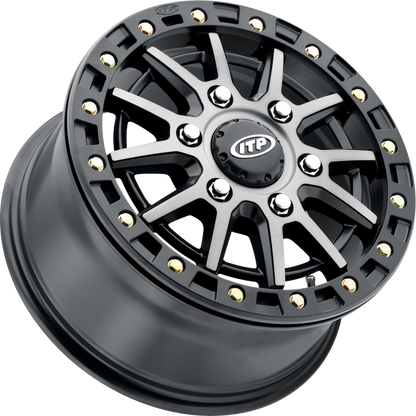 Sd10 Grey / Blk Ring 16x7 6/5.5 6+1