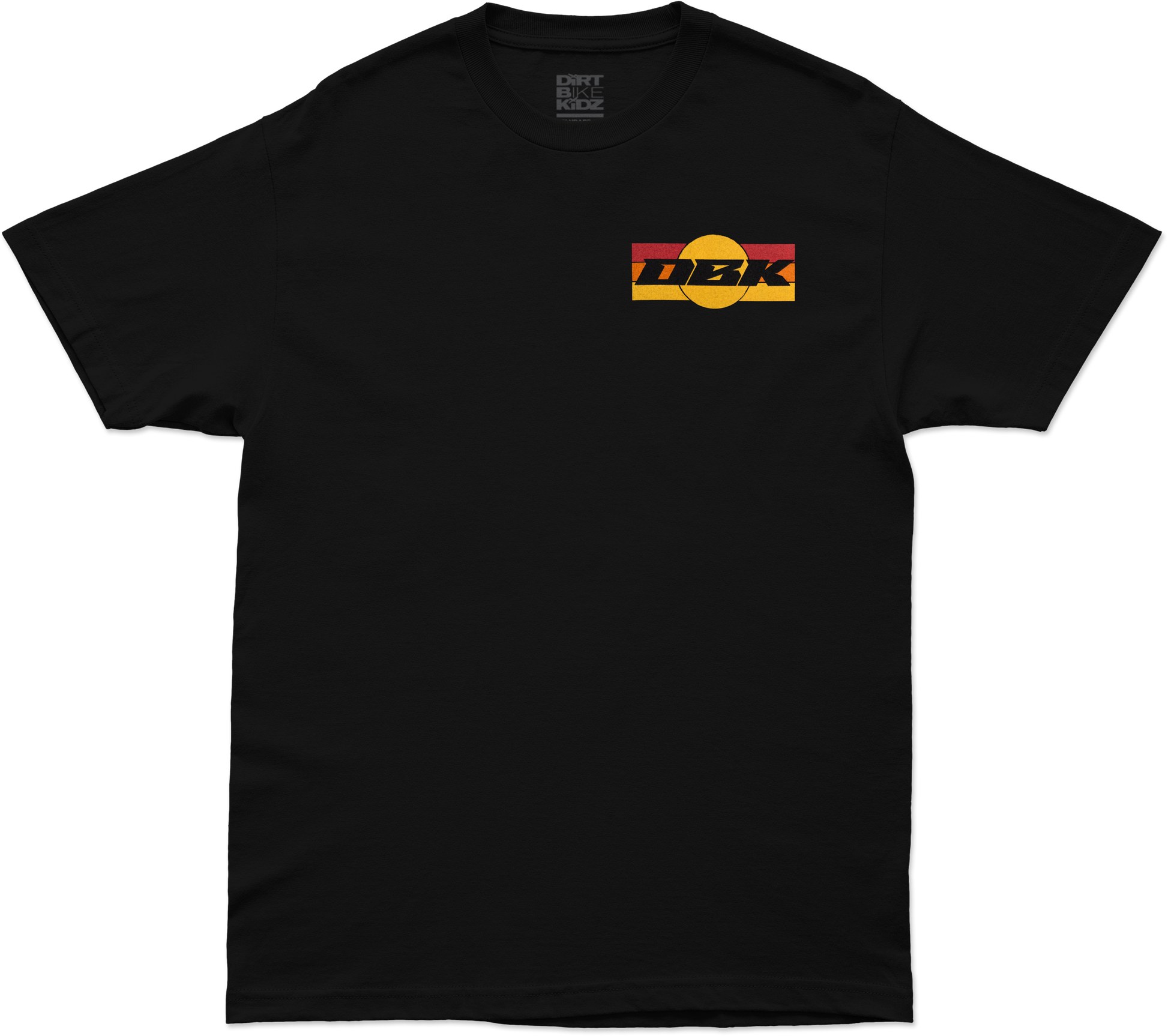 Sunday Stripe Tee Black Sm