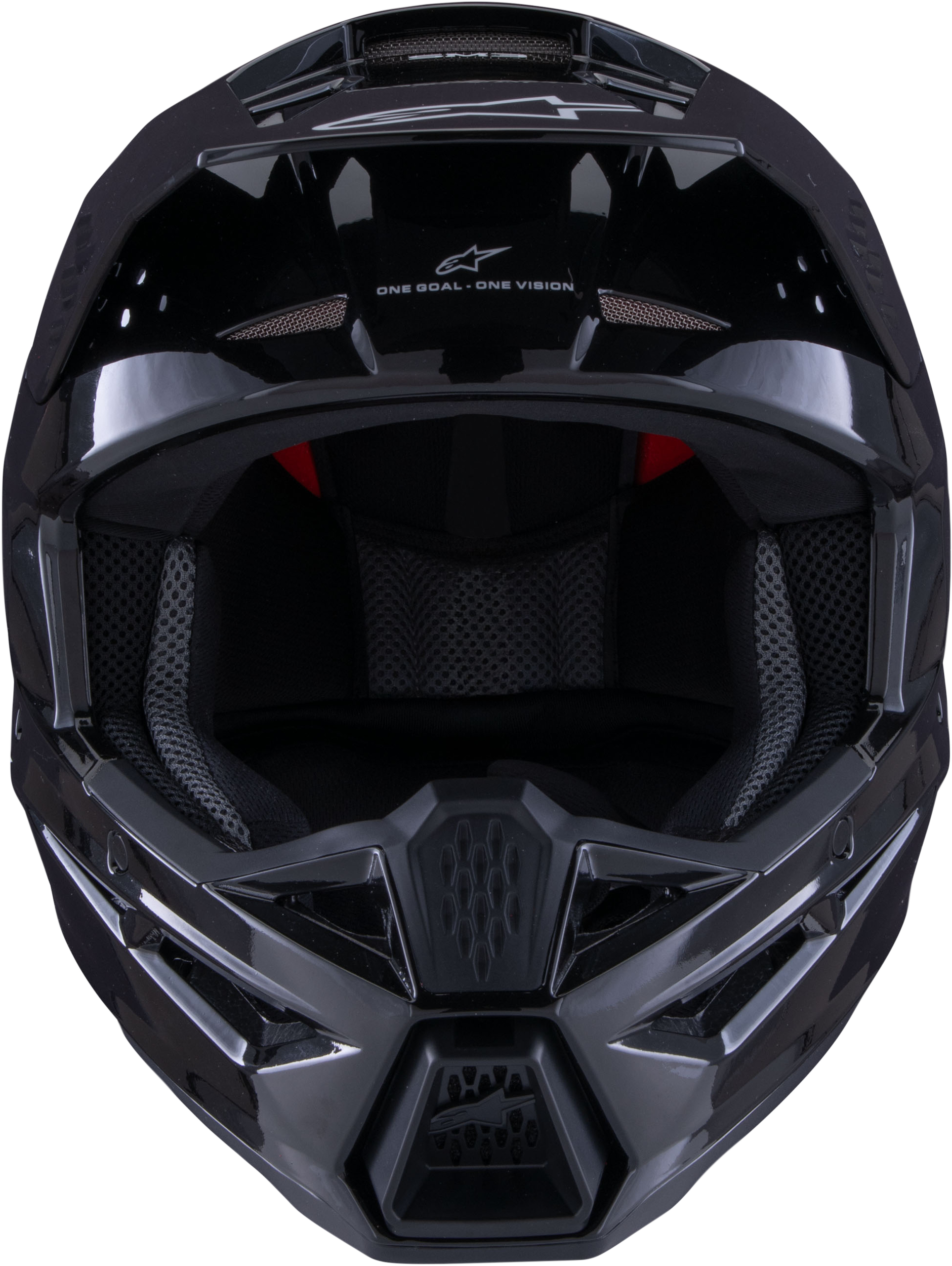 Sm3 Solid Helmet Black Glossy 2x