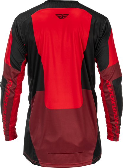 Lite Jersey Black/Red Lg