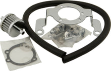 Complete Mnt Kit Breather Hose Chrome Bigtwin 93 17 Non Tbw