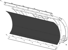 Poly Blade Replacement 72" Blade Face