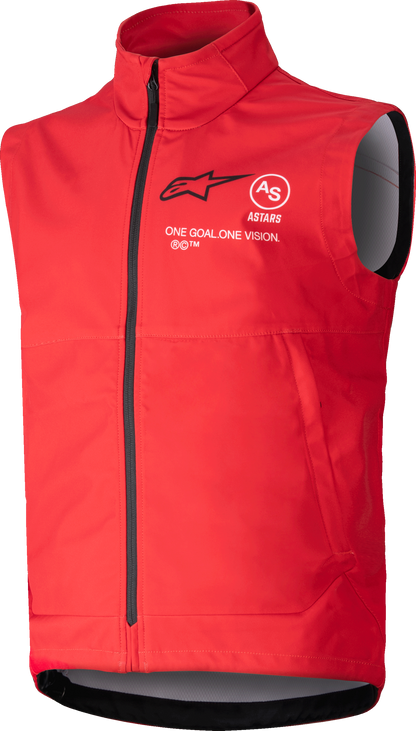Youth Techstar Softshell Vest Bright Red Xl