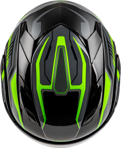 Md 01s Transistor Snow Helmet Black/Grey/Green Md