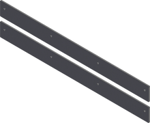 Wear Bar Wing Kit V Plow (2pc)
