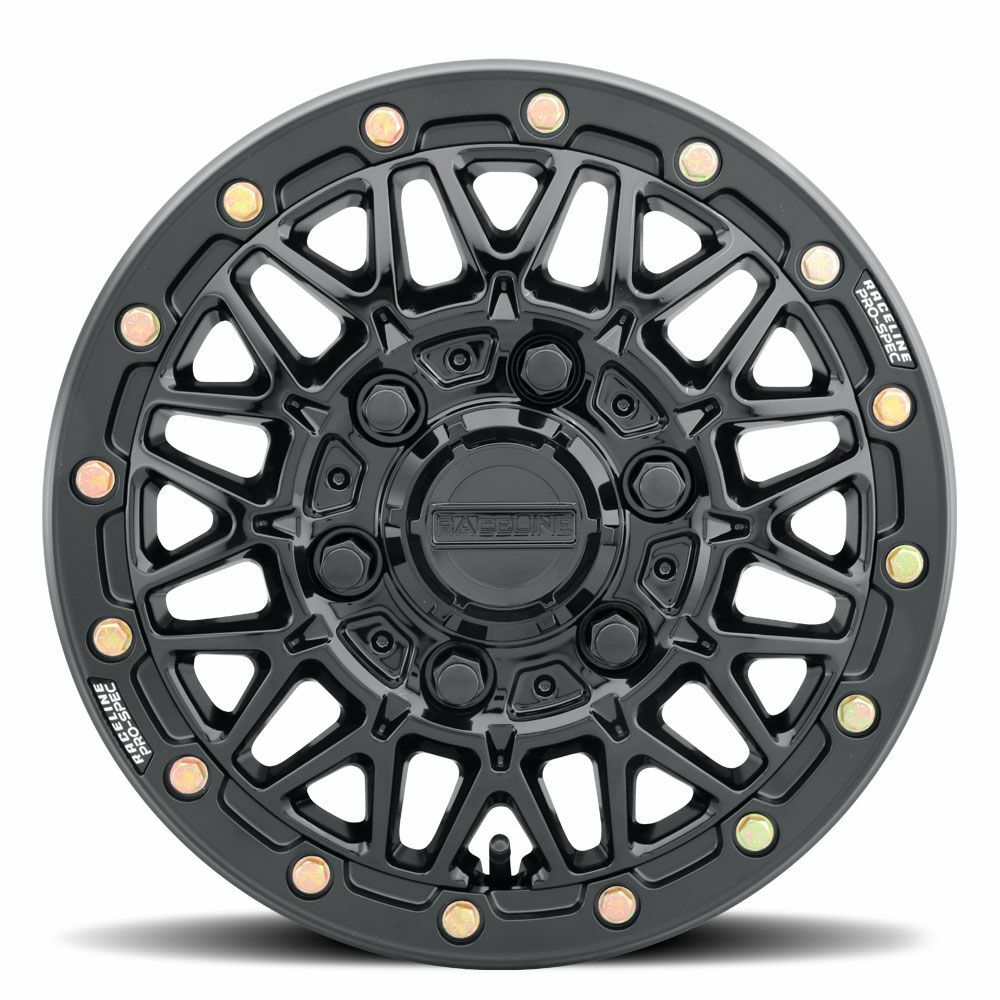 Omega 15x7 6/5.5 +38mm Gloss Black