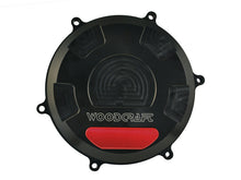 WOODCRAFT RHS Clutch Cover Black Anodized for Ducati Panigale 1299/1199/959