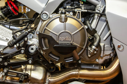 WOODCRAFT RHS Clutch Cover Protector Assembly for Aprilia RS / Tuono 660