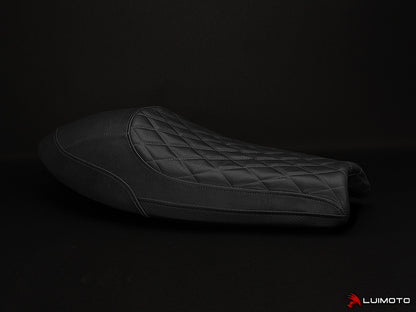 LUIMOTO Vintage DIAMOND Seat Covers for the Triumph THRUXTON 1200 / R (2016+)