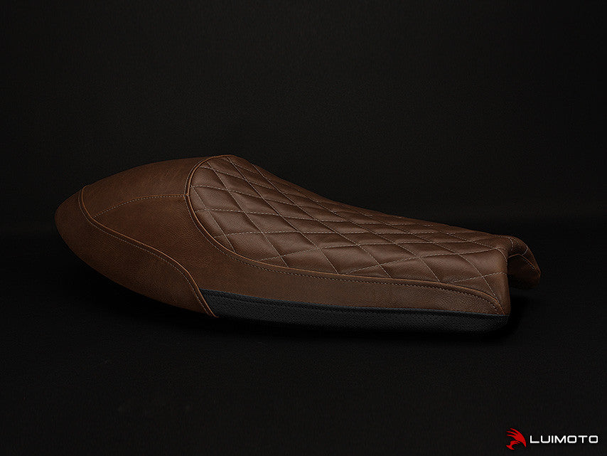 LUIMOTO Vintage DIAMOND Seat Covers for the Triumph THRUXTON 1200 / R (2016+)