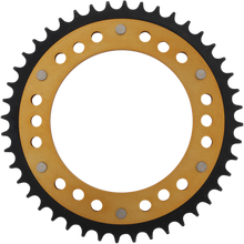 SUPERSPROX Stealth Rear Sprocket - 44 Tooth - Gold - Honda RST-1306-44-GLD