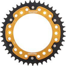 SUPERSPROX Stealth Rear Sprocket - 43 Tooth - Gold - Honda RST-1308-43-GLD