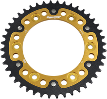 SUPERSPROX Stealth Rear Sprocket - 44 Tooth - Gold - Honda RST-1308-44-GLD