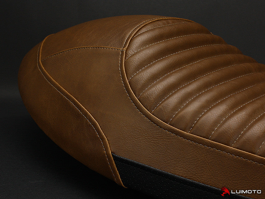 LUIMOTO Vintage Classic Seat Covers for the Triumph THRUXTON 1200 / R (2016+)