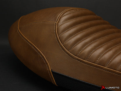LUIMOTO Vintage Classic Seat Covers for the Triumph THRUXTON 1200 / R (2016+)