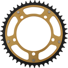 SUPERSPROX Stealth Rear Sprocket - 45 Tooth - Gold - Suzuki/Triumph RST-1792-45-GLD