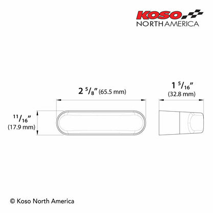 Gt 05 Led Brake/Tail Light Smoke Lens