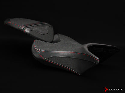 LUIMOTO (Sport) Rider Seat Covers for the Triumph SPEED TRIPLE (2016+)
