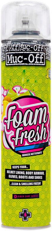 MUC-OFF USA Foaming Helmet Freshener - 13.5 U.S. fl oz. - Aerosol 199US