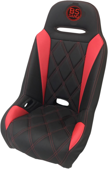 BS SAND Extreme Seat - Big Diamond - Black/Red EXBURDBDC