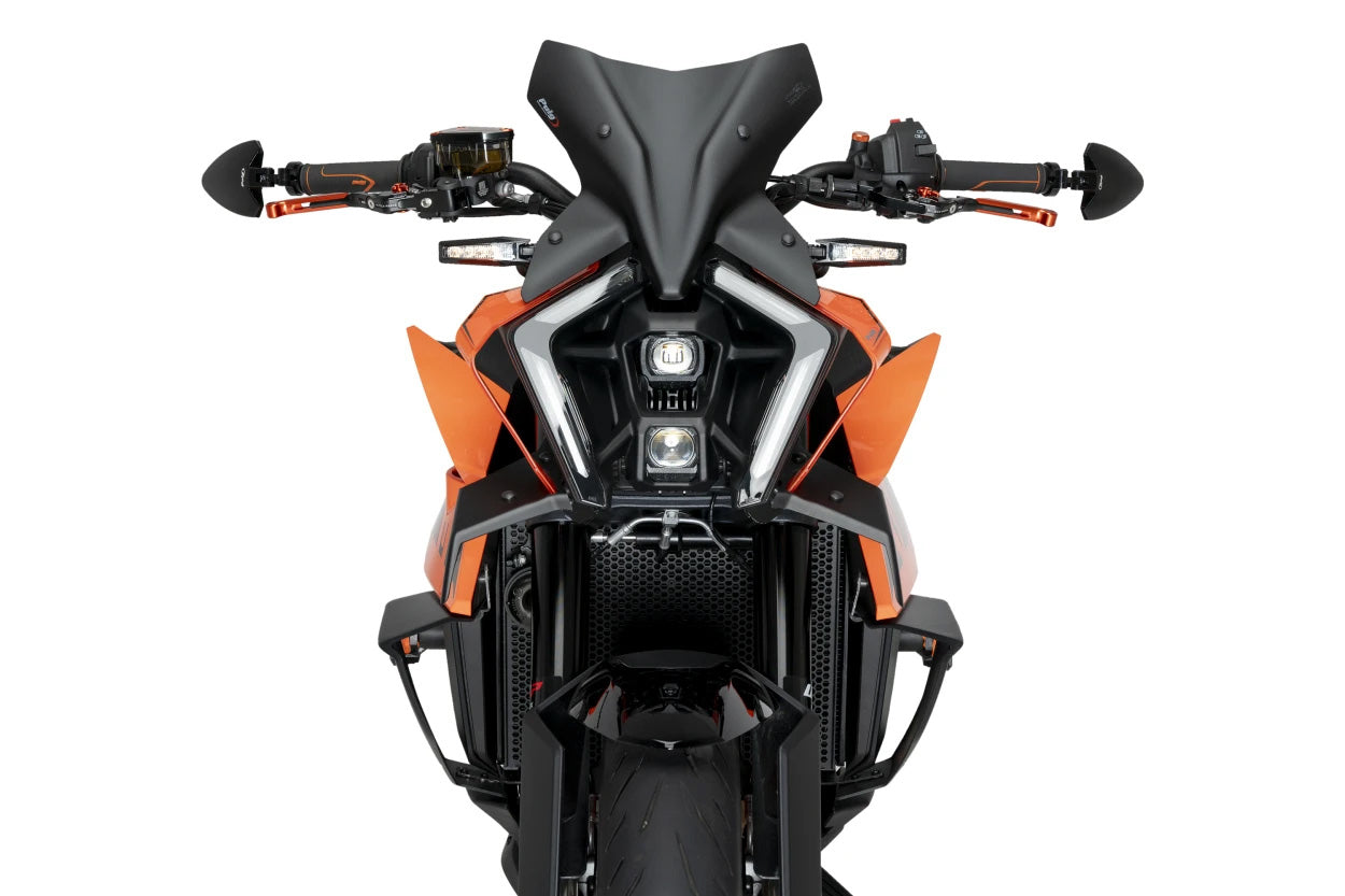 Downforce Front Spoiler Matt Black Ktm