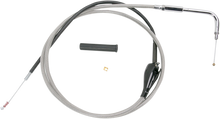 DRAG SPECIALTIES Stainless Braided Idle Cable - 56" 5342856B