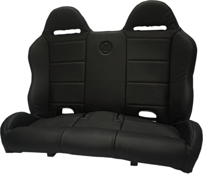 BS SAND Performance Bench Seat - Straight - Black - Maverick X3 '16-'20 PEBEBKSTX