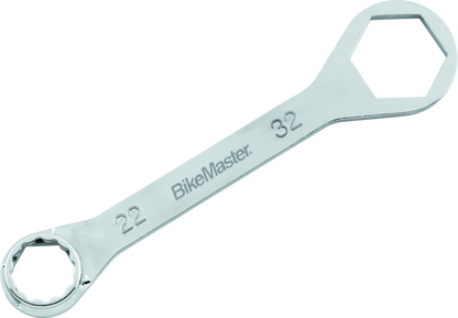 BikeMaster Rider Wrench - 32mm 6-pt x 22mm 12-pt