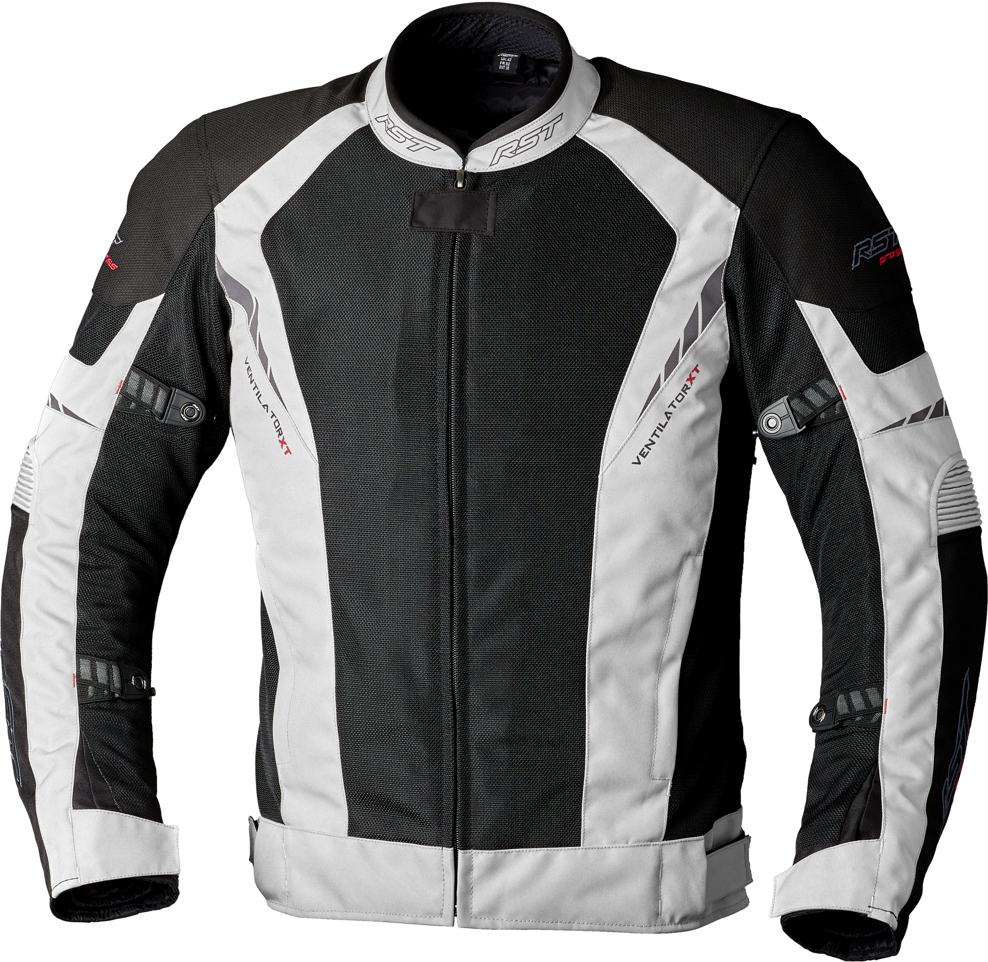 Pro Series Ventilator Xt Ce Jacket Sil/Blk Textile 4xl