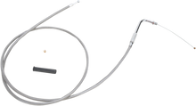DRAG SPECIALTIES Stainless Braided Throttle Cable - 52" 5331152B