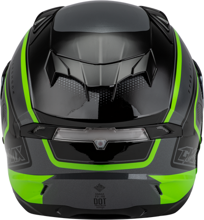 Ff 98 Aftershock Helmet Grey/Neon Green Sm