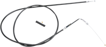DRAG SPECIALTIES Black Vinyl Throttle Cable - 52" 4331152B