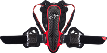 ALPINESTARS Nucleon KR-3 Back Protector - Black/Red - Medium 6504718-13-M