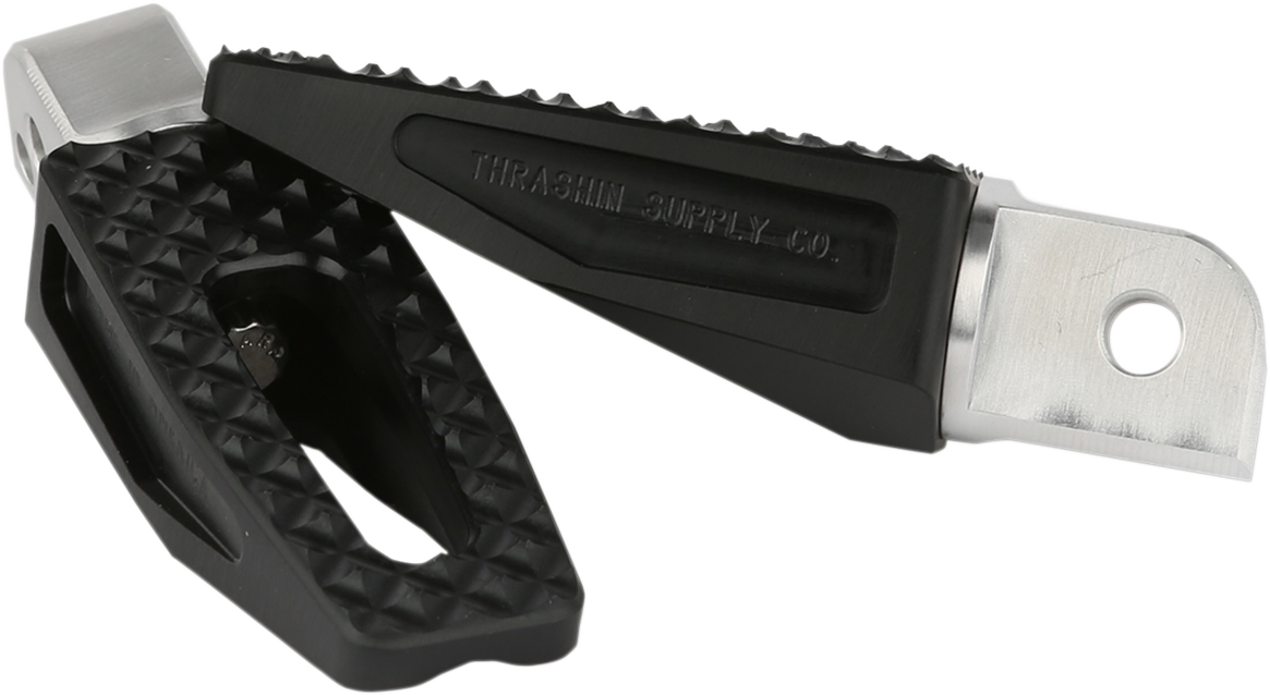 THRASHIN SUPPLY CO. Rear P-54 Slim Foot Pegs - Black TSC-2029-1