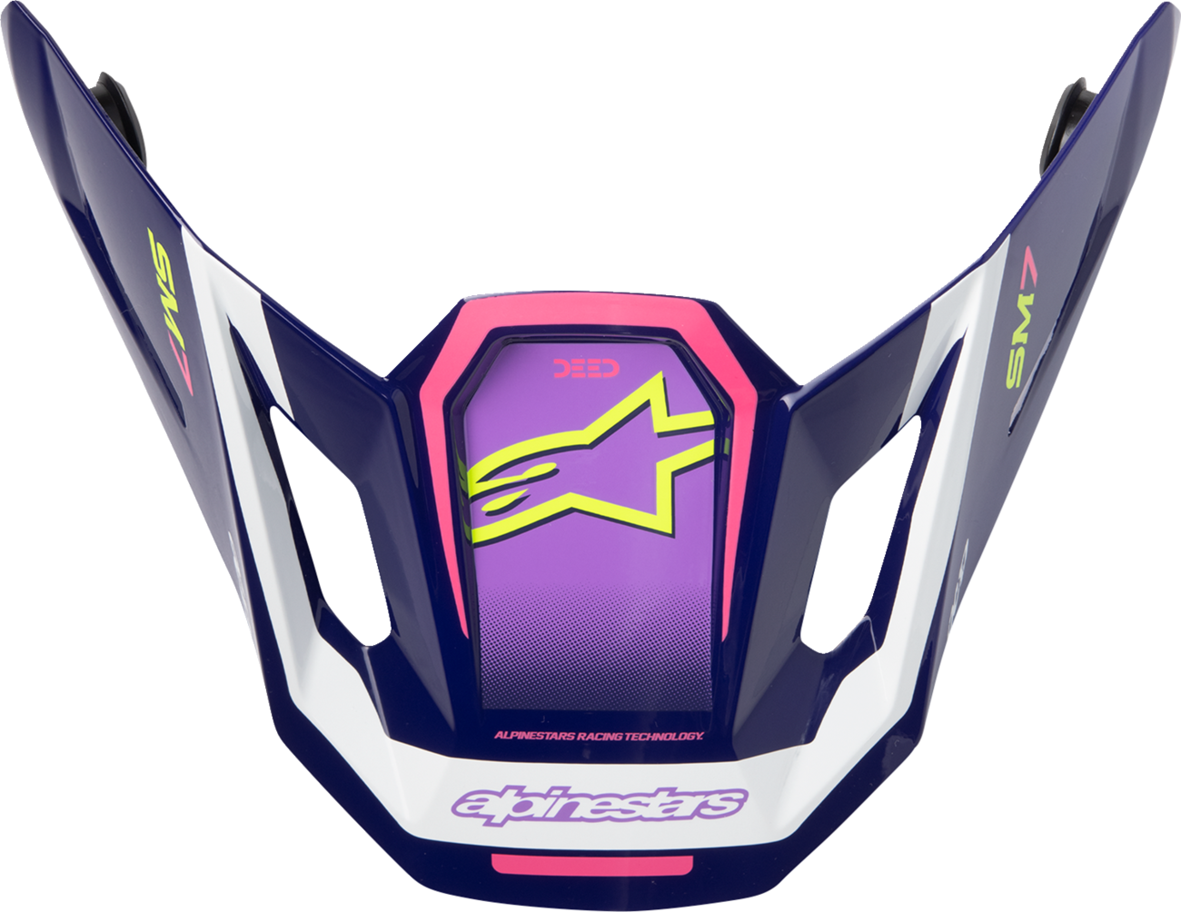 ALPINESTARS SM7 Visor - Deed - ECE 22.06 - Purple/Pink 8981326-3142-OS
