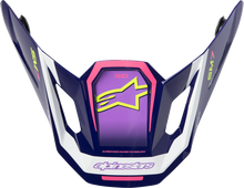 ALPINESTARS SM7 Visor - Deed - ECE 22.06 - Purple/Pink 8981326-3142-OS